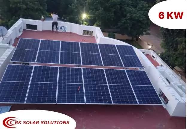 6 KW On-Grid Solar System in Coimbatore